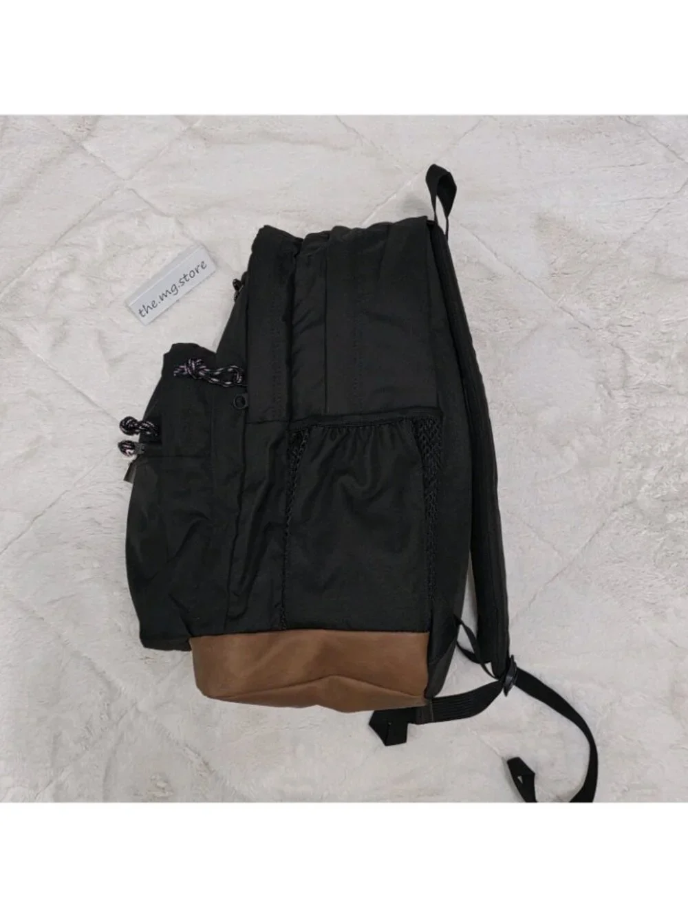 JanSport X Stranger Things Mike's Upside Down Black Backpack 34L XL 17.5”